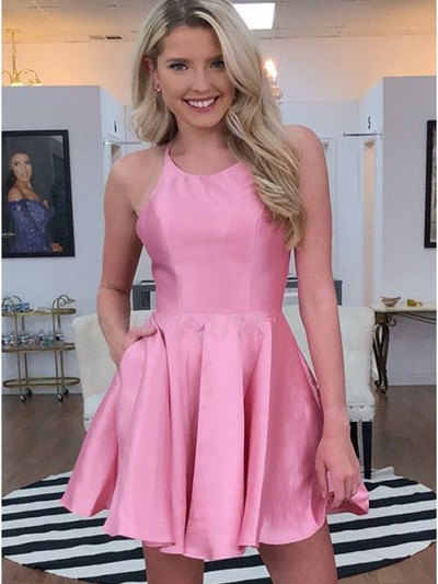 SP1621,Simple Homecoming Dress, Short Prom Dress ,Dresses For Graduation Party Dresses,Pink Evening Dress,Mini Formal Dress