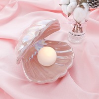 Cute dream pearl lamp decoration creative night light shell sleep lamp - Thumbnail 6