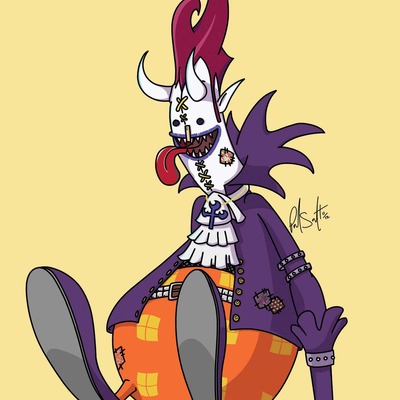 6" x 4" print - gekko moriah (one piece)