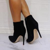 Fashion super high heel women's short boots S-532 - Thumbnail 4