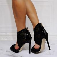 Sexy stiletto high heel sandals S-583 - Thumbnail 5