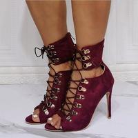 Sexy stiletto strap high heel sandals S-584 - Thumbnail 3