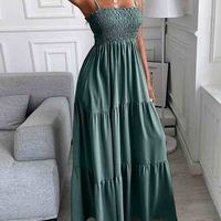 Fashion Sexy Women's Sling Sleeveless Dress - Thumbnail 1