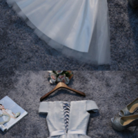 Cute gray tulle short prom dress, homecoming dress - Thumbnail 3