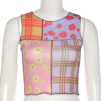 FLORAL SPLICE TANK TOP - Thumbnail 3