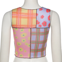 FLORAL SPLICE TANK TOP - Thumbnail 4