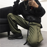 Free Shipping-CARGO POCKET PANTS ( WITH BELT ) - Thumbnail 6