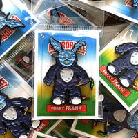 Horrorible Kids Furry FRANK - Limited Edition Enamel Pin and Sticker - Thumbnail 1