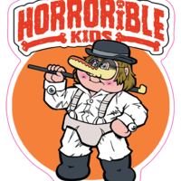Horrorible Kids CLARK Unstable - Limited Edition Enamel Pin and Sticker - Thumbnail 2