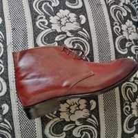 Classic Hand Craft Brown Genuine Leather Chukka Lace Up Formal Wear Boot - Thumbnail 3