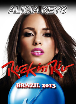 ALICIA KEYS Live At The Rock In Rio, Brazil 09.15.2013 DVD
