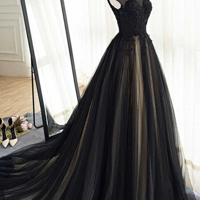 Black women prom dress evening dress formal occasion party dress,1043