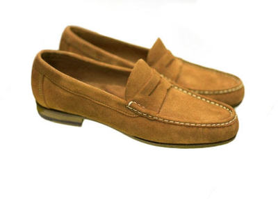 Classic Brown Moccasin Loafer Suede Casual Wear Shoes