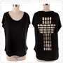 Cross Cutout Top - Thumbnail 1