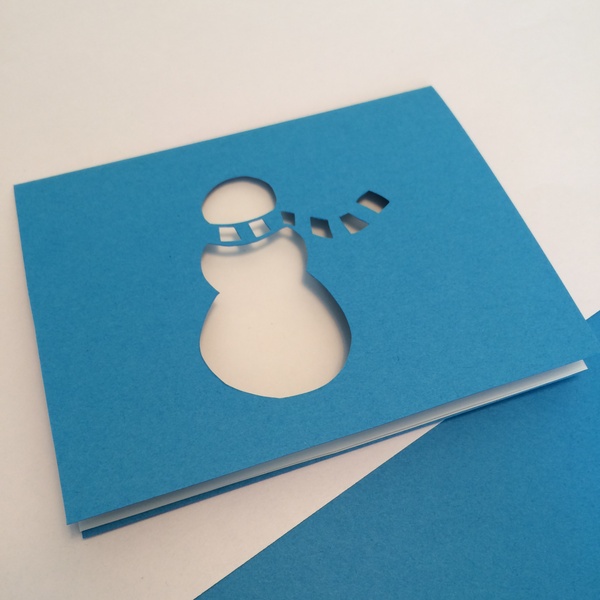 Holiday Snowman Card (pack of 3)