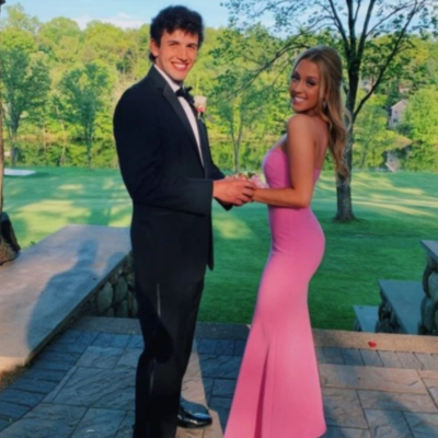 Spaghetti straps mermaid pink prom dress with ruffles - Thumbnail 3