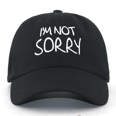 Free shipping-"i'm not sorry" cap - Thumbnail 4