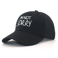 Free Shipping-"I'M NOT SORRY" CAP - Thumbnail 1