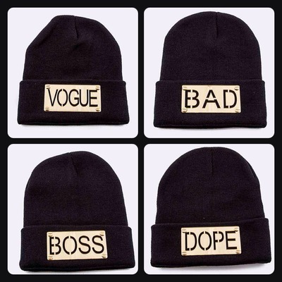 Gold plated beanie