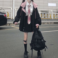 Harajuku JK Fashion Hoodie Jacket - Thumbnail 2
