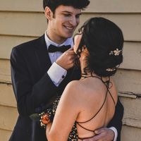 Sparkly Mermaid Scoop Neck Cross Back Black Long Prom Evening Dresses - Thumbnail 1