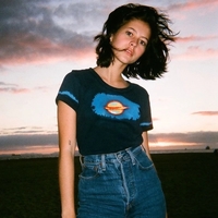 Cute Vintage Retro Planet Tie Dye Printed Crop Top Short Sleeve Shirt 90s Casual Summer E-Girl Kawaii Korean Japanese Harajuku Streetwear - Thumbnail 4