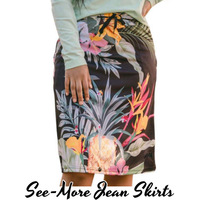 Tropical Mod Sport Skirt with Leggings  - Thumbnail 1