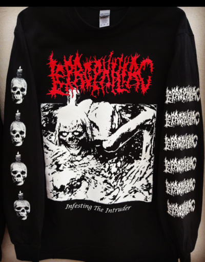 LEPROPHILIAC "Infesting the Intruder" Longsleeve shirt