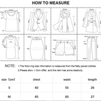 Cute Sexy Solid Letter Embroidery Ribbed Crop Top Tank Sleeveless Shirt Vest Aesthetic Casual Summer E-Girl Kawaii Korean Japanese Haraju - Thumbnail 5
