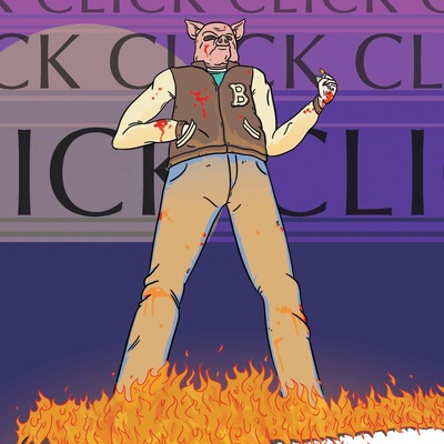 6" x 4" print - aubey (hotline miami)