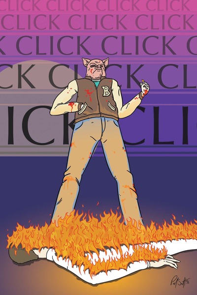 6" x 4" Print - Aubey (Hotline Miami)