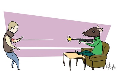 6" x 4" Print - Jacket & Richter