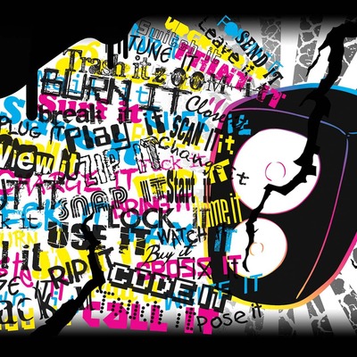 6" x 4" print - technologic