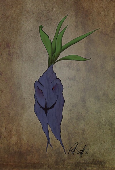 6" x 4" Print - Oddish (Pokemon)