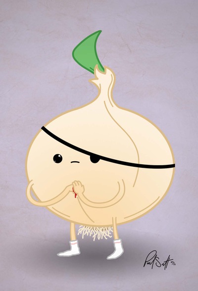 6" x 4" Print - Onion