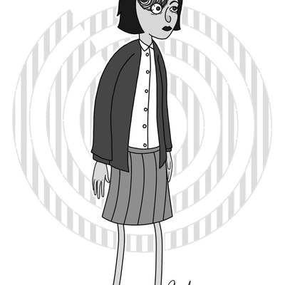 6" x 4" print - azami (uzumaki)