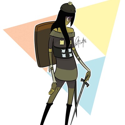 6" x 4" print - #scythian (sword & sworcery ep)