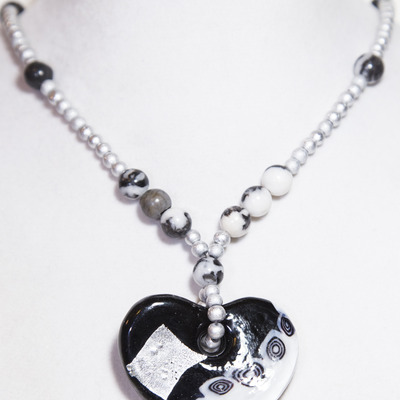 Silver foil heart - Thumbnail 5