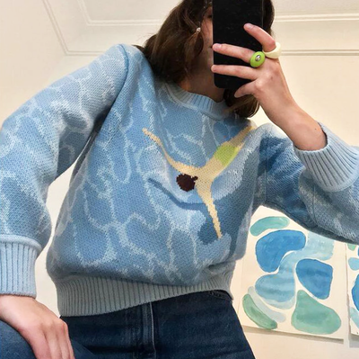 DIVING KNITTED SWEATER