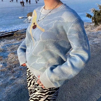 DIVING KNITTED SWEATER - Thumbnail 1