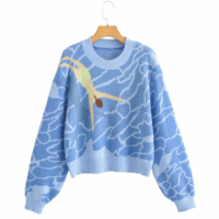 DIVING KNITTED SWEATER - Thumbnail 3