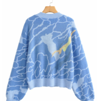 DIVING KNITTED SWEATER - Thumbnail 4