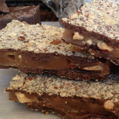 10 oz. gourmet (milk chocolate) english toffee