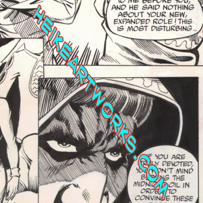 Nexus #66, page 2 mark g. heike original art first comics plus book w/ behind the scenes!