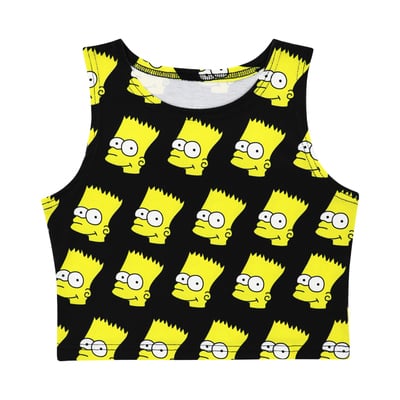 Simpsons crop top