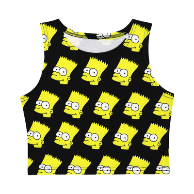 SIMPSONS CROP TOP