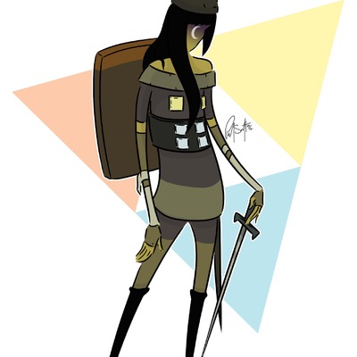 8.5" x 11" print - #scythian (sword & sworcery ep)