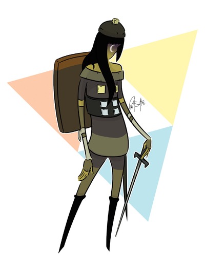 8.5" x 11" Print - #scythian (Sword & Sworcery EP)