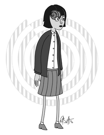 8.5" x 11" Print - Azami (Uzumaki)