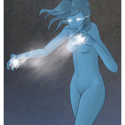 8.5" x 11" print - frozen shade